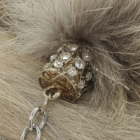 Other Designer Fur Pendant with rhinestones