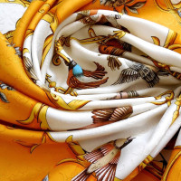 Hermès sjaal Silk "La Cle des Champs"