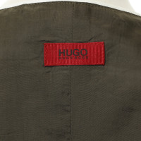 Hugo Boss Baumwollkleid mit Lederband