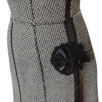 Prada Tweed Midi Kleid