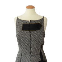 Prada Tweed Midi Kleid