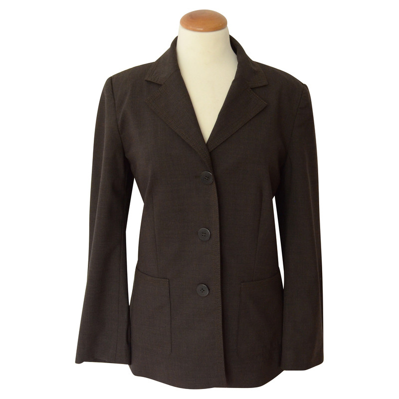 Louis Vuitton dark brown Blazer jacket - Buy Second hand Louis Vuitton dark brown Blazer jacket ...