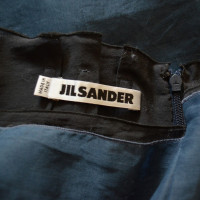 Jil Sander abito blu a fascia