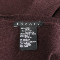 Theory Maglieria in Cashmere in Bordeaux