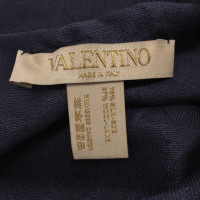 Valentino Garavani Blu Logo jacquard stole