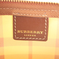 Burberry clutch met patroon