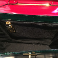 Moschino Dreifarbige Handtasche