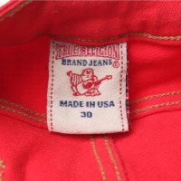 True Religion Jeans in red