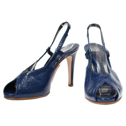 Gianvito Rossi Sandals Leather in Blue