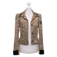 John Galliano Blazer avec motif imprimé