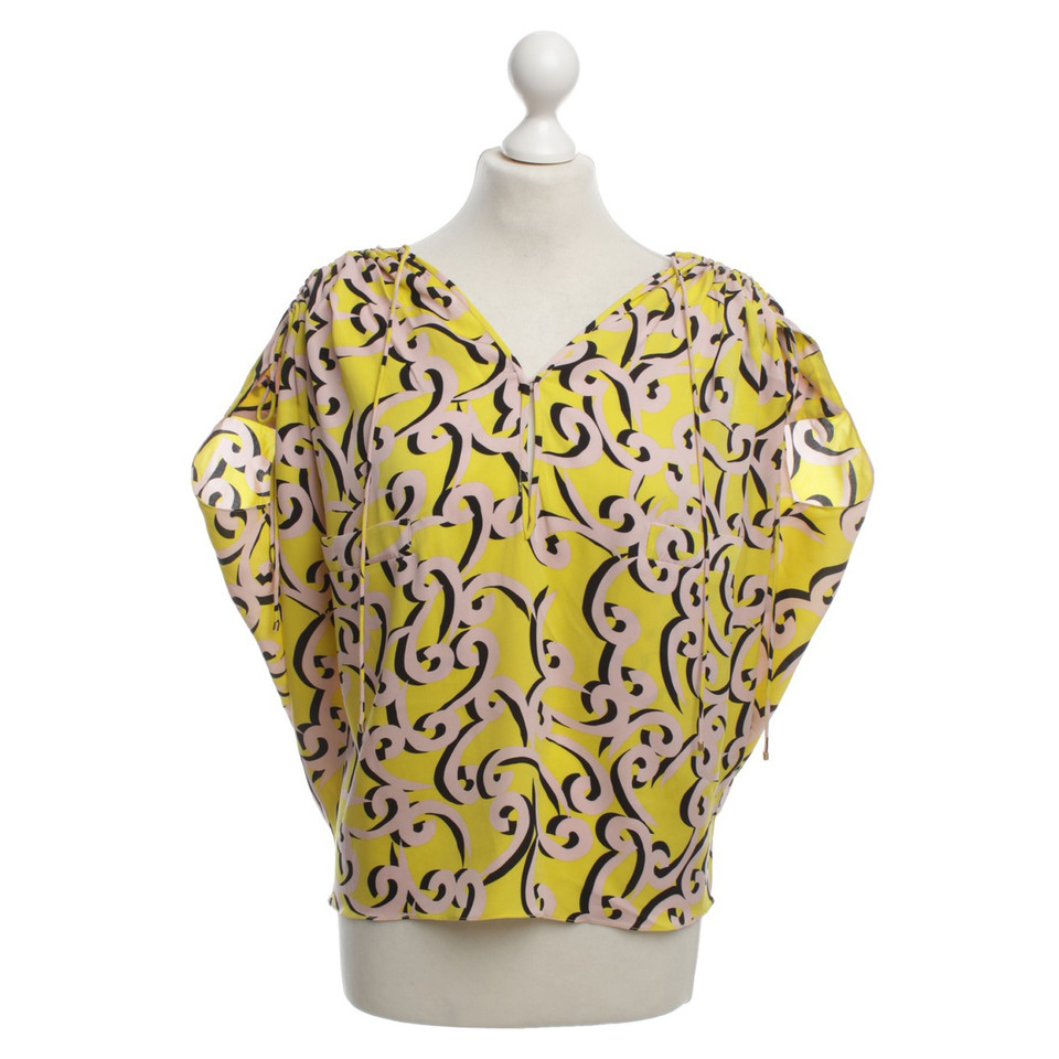 Diane Von Furstenberg blouse Patterned