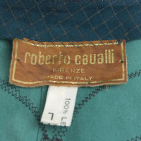 Roberto Cavalli giacca e pantaloni di pelle vintage