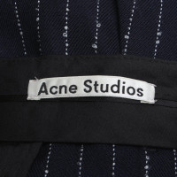 Acne Creased trousers in bi-color