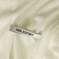 Neil Barrett Witte lange Top