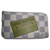 Louis Vuitton Schlüsseletui aus Damier Azur Canvas