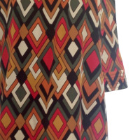 Missoni By Target seta multicolore vestito stampa geometrica
