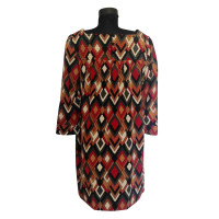 Missoni By Target silk multicolor geometric print dress