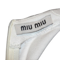 Miu Miu white mini dress
