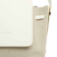 Sophie Hulme Claremont Crossbody en Toile en Beige