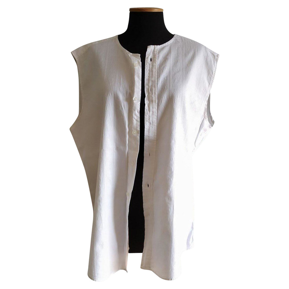 Versace Gilet in Cotone in Bianco