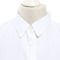 Jil Sander Top Cotton in White