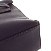 Hermès Kelly Clutch en Cuir en Violet