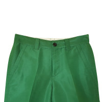 Marc Jacobs Silk Green Trousers