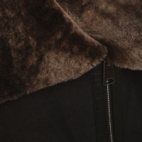 Other Designer Hollert - lambskin jacket in black