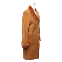 Windsor Sheepskin fur coat in brown
