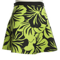 Michael Kors Mini skirt with a floral pattern