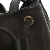 Longchamp Pouch bag in donkerbruin
