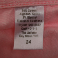Current Elliott Jeans en rose fluo