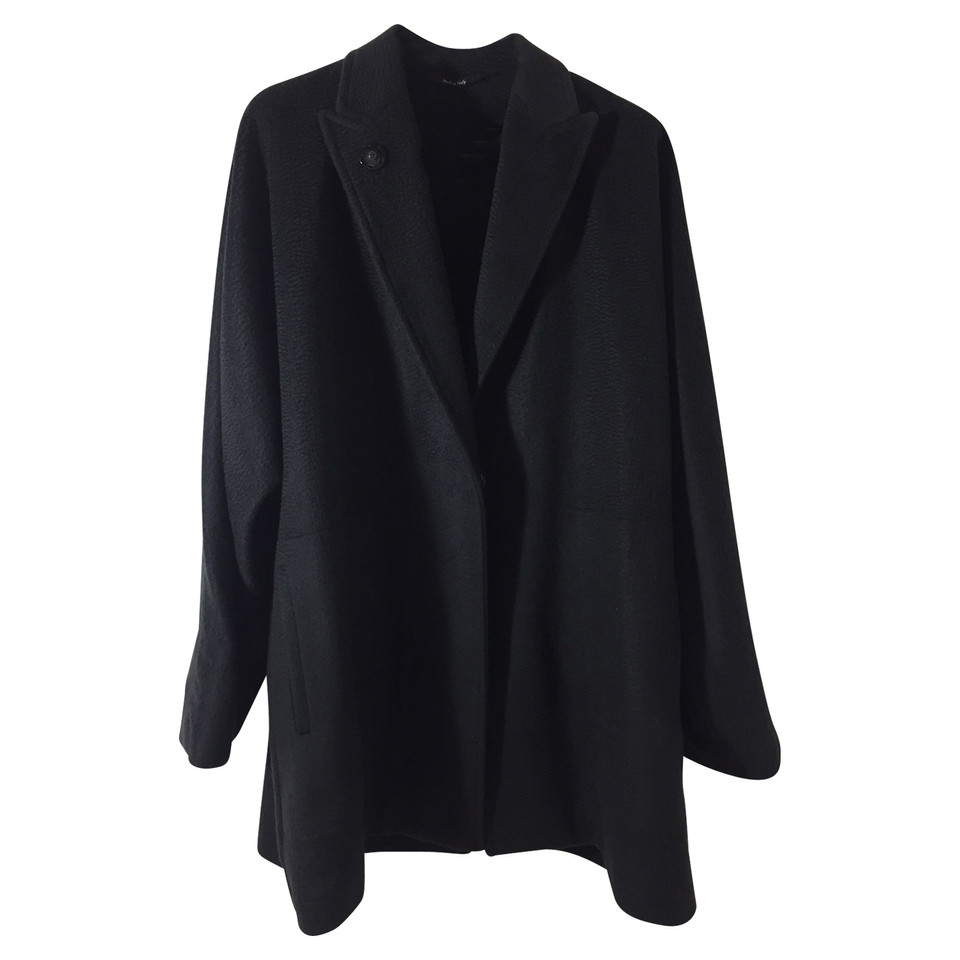 Maison Martin Margiela Giacca/Cappotto in Cashmere in Nero