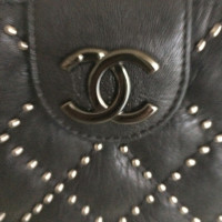 Chanel Mai indossato Sac / bag in pelle di agnello nero