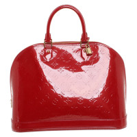 Louis Vuitton Alma GM38 Leather in Red