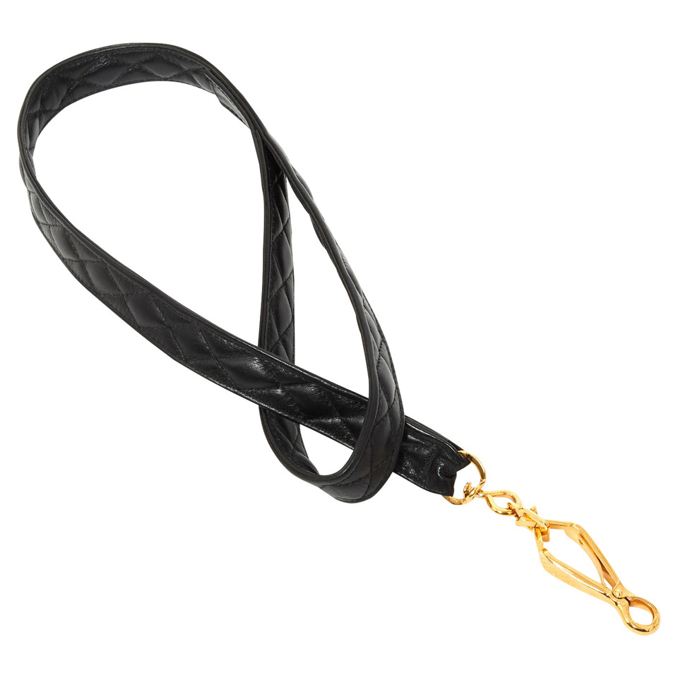 Chanel Leather dog leash