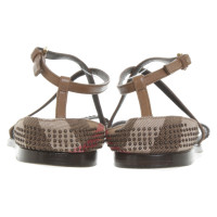 Burberry Sandalen mit Nova-Check-Details