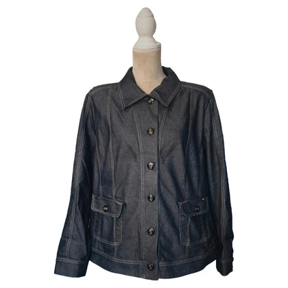 Marina Rinaldi Jacket/Coat Cotton in Blue