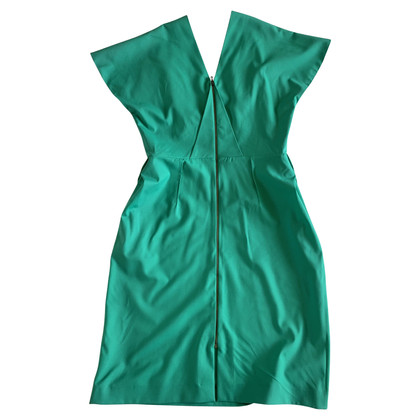 Roland Mouret Dress Cotton in Green