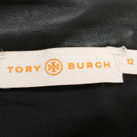 Tory Burch Leather skirt with pattern