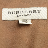 Burberry zijden jurk in Bicolor
