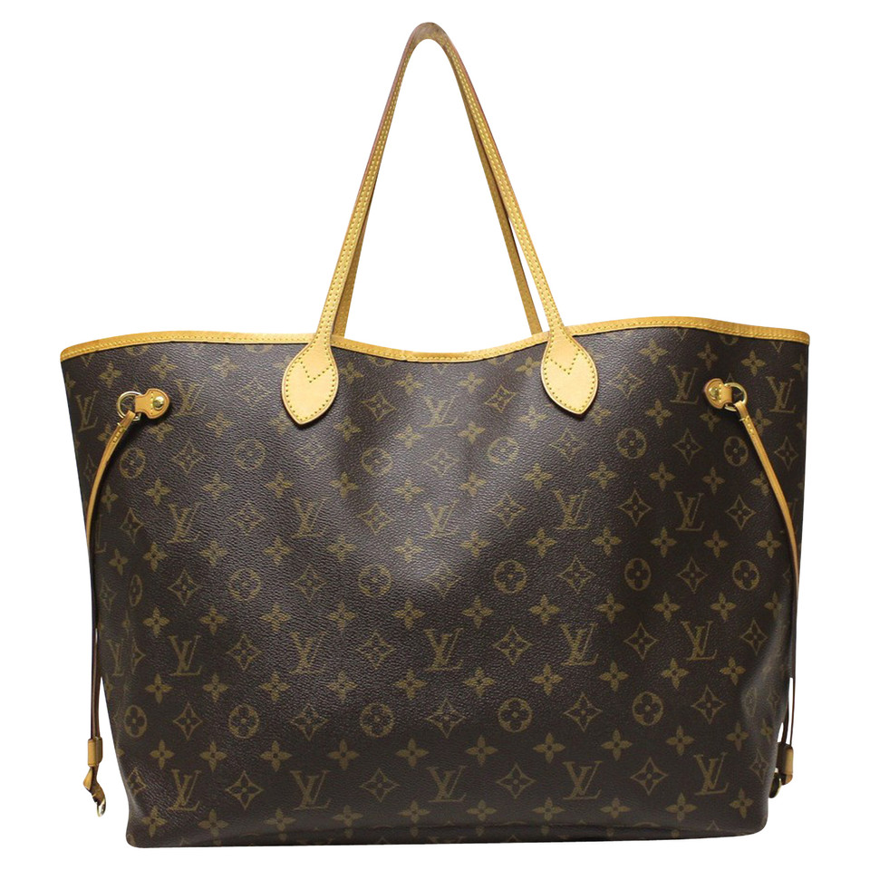 Louis Vuitton Shopper Canvas in Brown