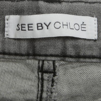 See By Chloé Light grey jeans