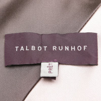 Talbot Runhof Kleid in Bicolor