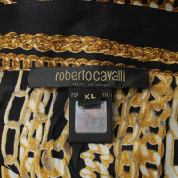 Roberto Cavalli Blouse in black / gold