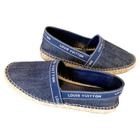 Louis Vuitton Chaussons/Ballerines en Denim en Bleu