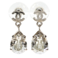 Chanel Chanel CC Logo Earrings drop crystals