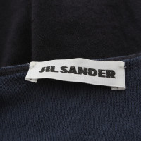 Jil Sander Camicia con parti in cashmere