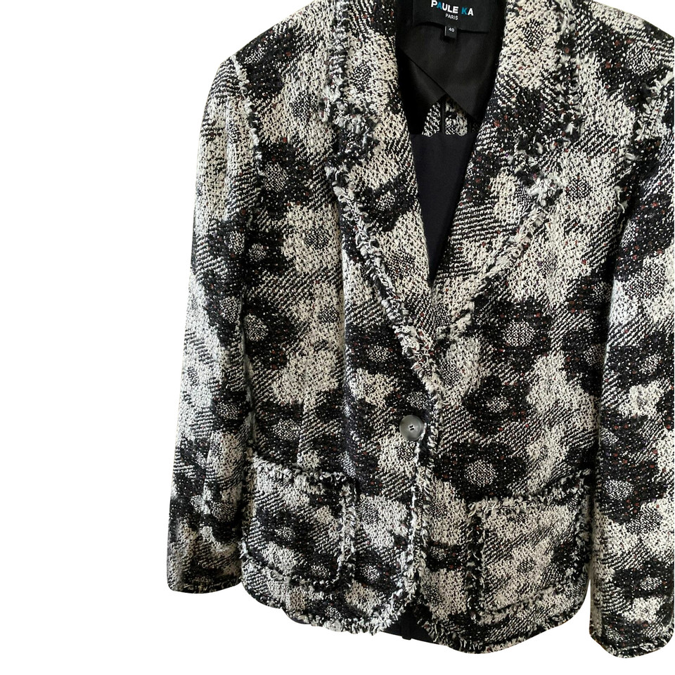 Paule Ka Jacket/Coat Cotton in Grey
