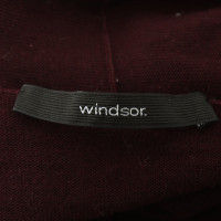 Windsor Vest in bordeauxrood